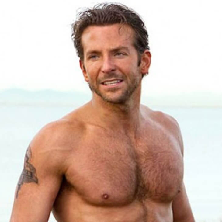 Bradley Cooper | Hairy Male Celebrities | Nads for Men Hair Removal