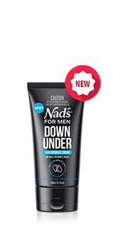 Nad's for Men Hair Removal Down Under Cream | Best Pubic Hair Depilatory Cream